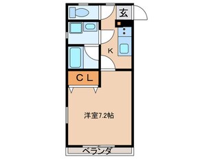 サニーコート松軒の物件間取画像